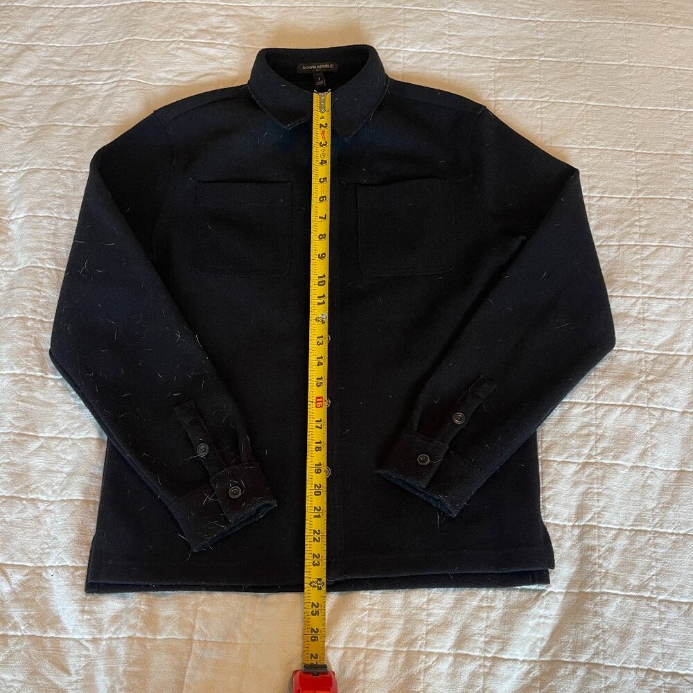 Banana Republic Wool-Like Button Up Jacket